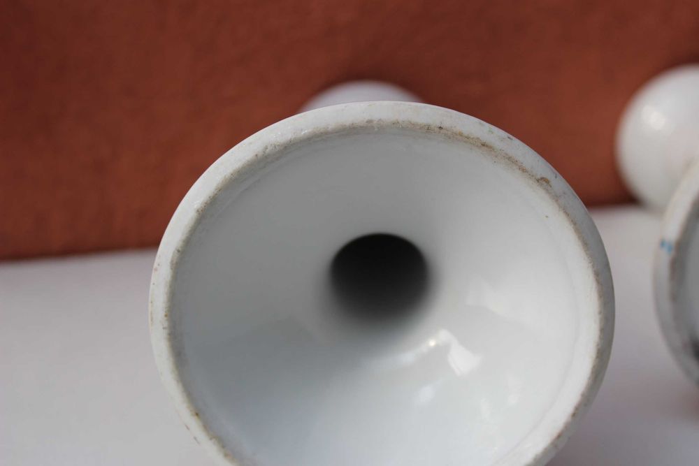 Set suport lumanari portelan - ANGLIA, cca 1920-1930