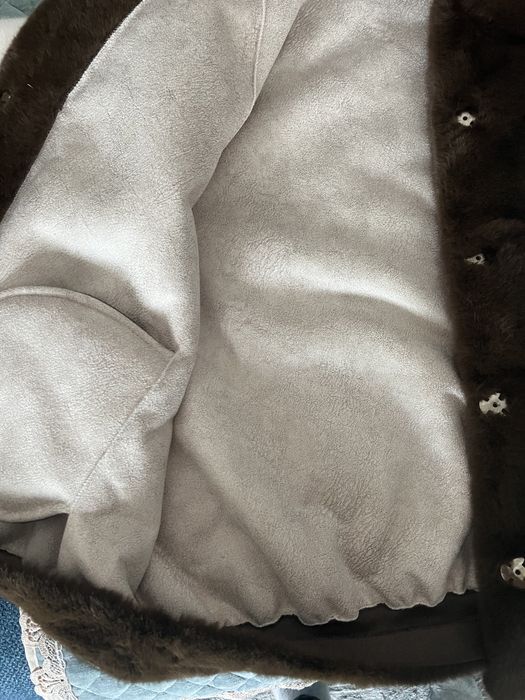 Шуба из искусственного меха