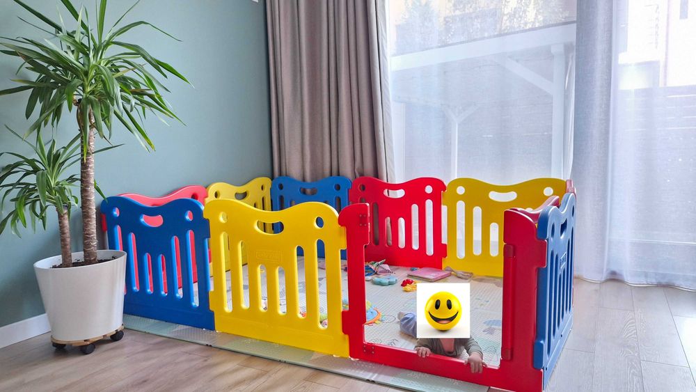 Tarc/Loc de joaca pentru copii ( 2,1 m*1,4 m*63 cm)