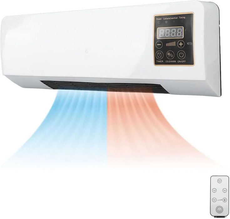 Aeroterma cu ventilator  Rece/Cald 16 - 40 grade 1800W telecomanda