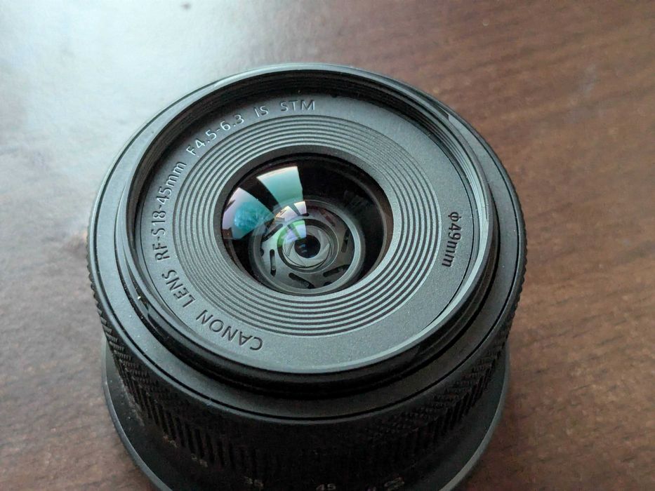Canon rf-s 18-45mm f/4.5-6.3 is stm