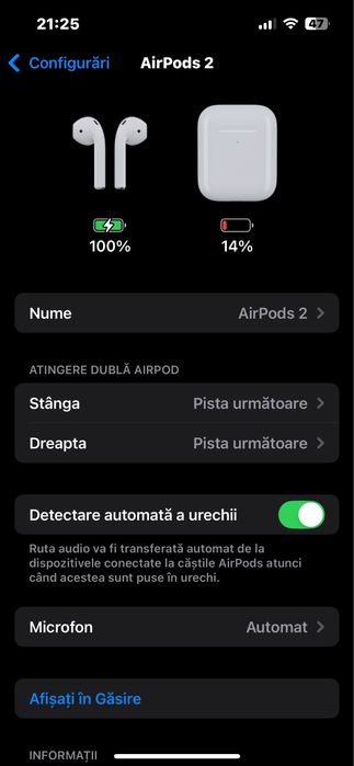 Casti Airpods 2 sigilate