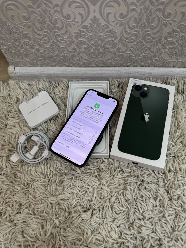 Iphone 13 256 ГБ Айфон 13 89 % АКБ ВСЕ РАБОТАЕТ
