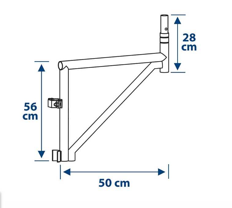 set 2 Extensie schela 50 cm SH
