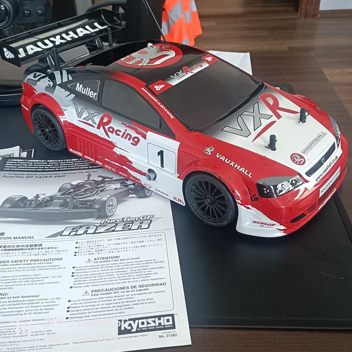 Automodel nitro 1:10 Rc Kyosho Fazer
