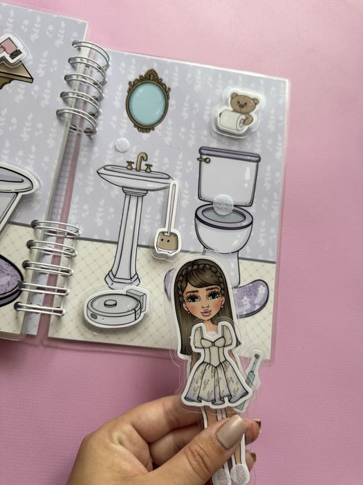 Книга играчка Кукла. Къщичка за кукли