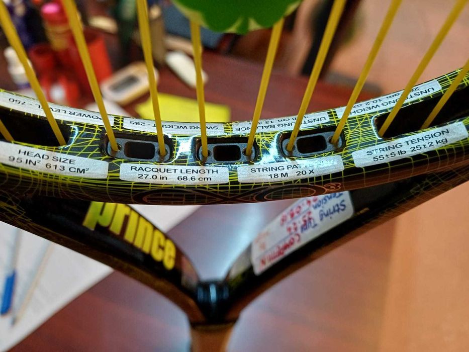 set 2 rachete tenis de camp Prince EXO3 Rebel Team 95