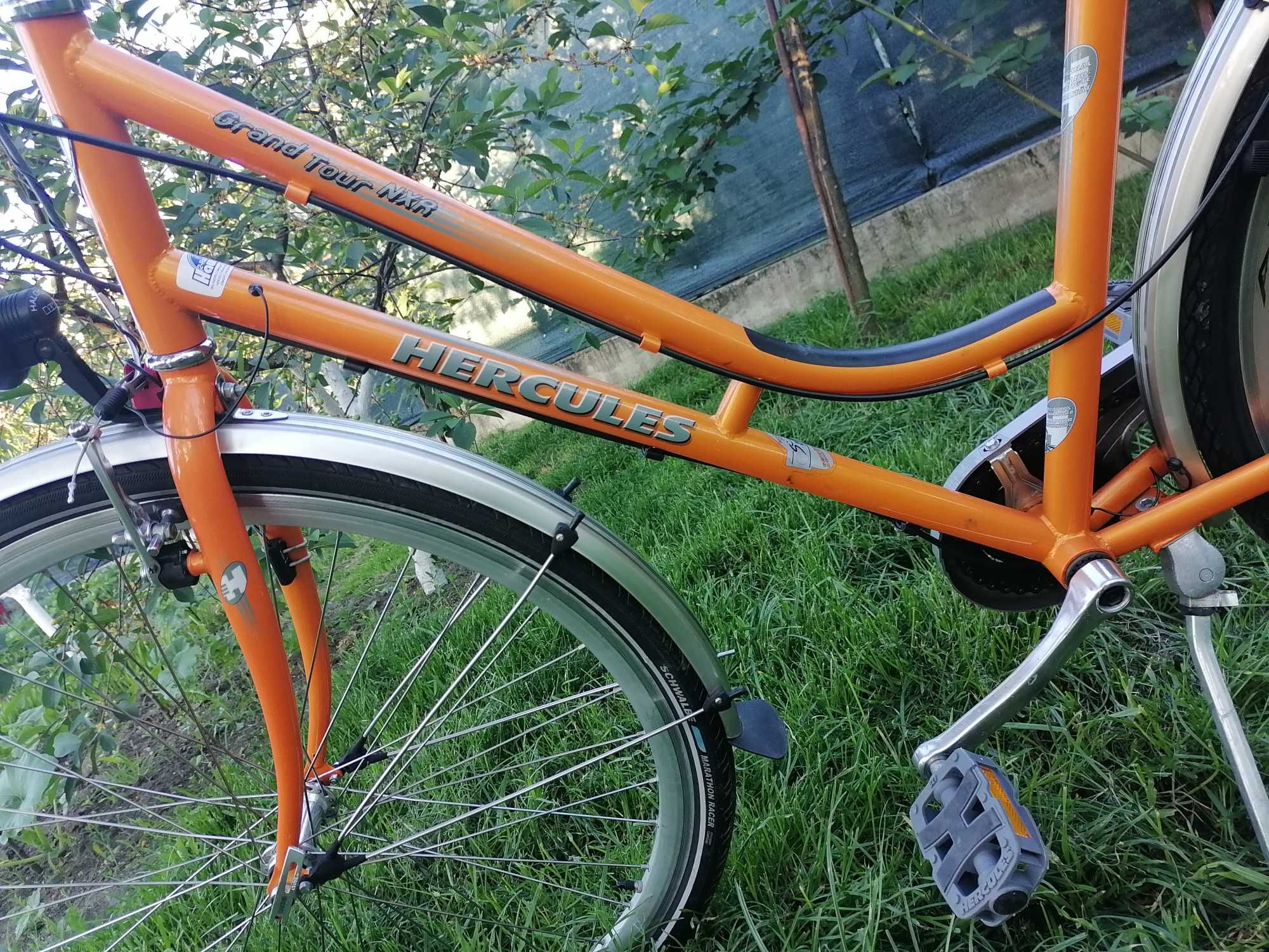 Bicicleta dama Hercules/28,frână picior si 7 viteze butuc