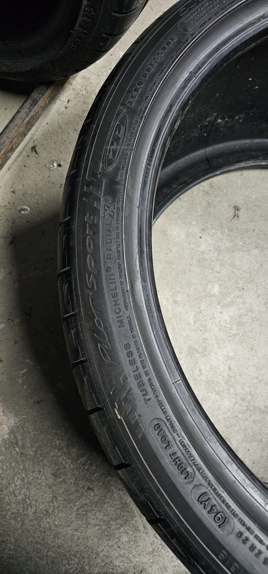 335 25 20 / 335/25ZR20 Michelin Set 2 buc