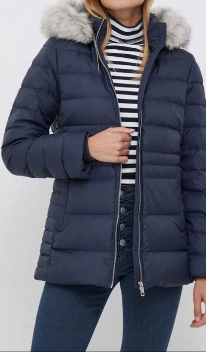 Дамско пухено яке Tommy Hilfiger
