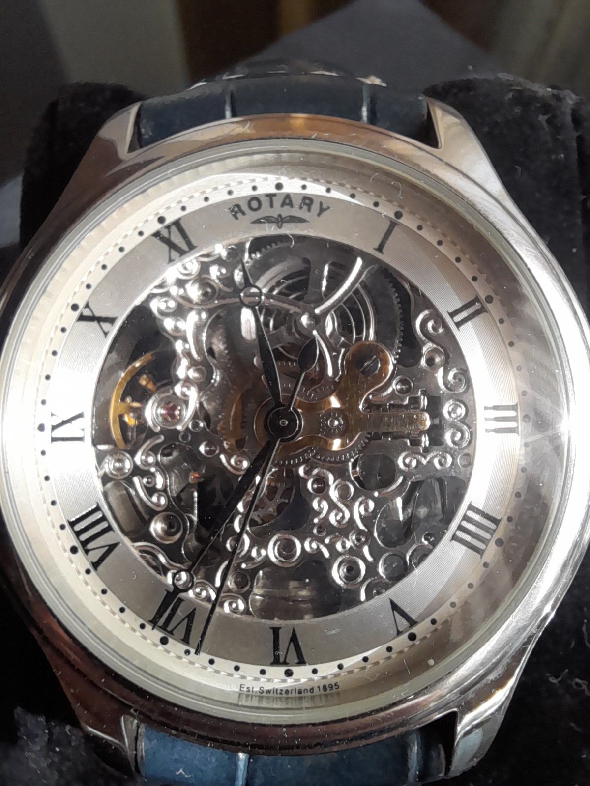 часовник Rotary skeleto