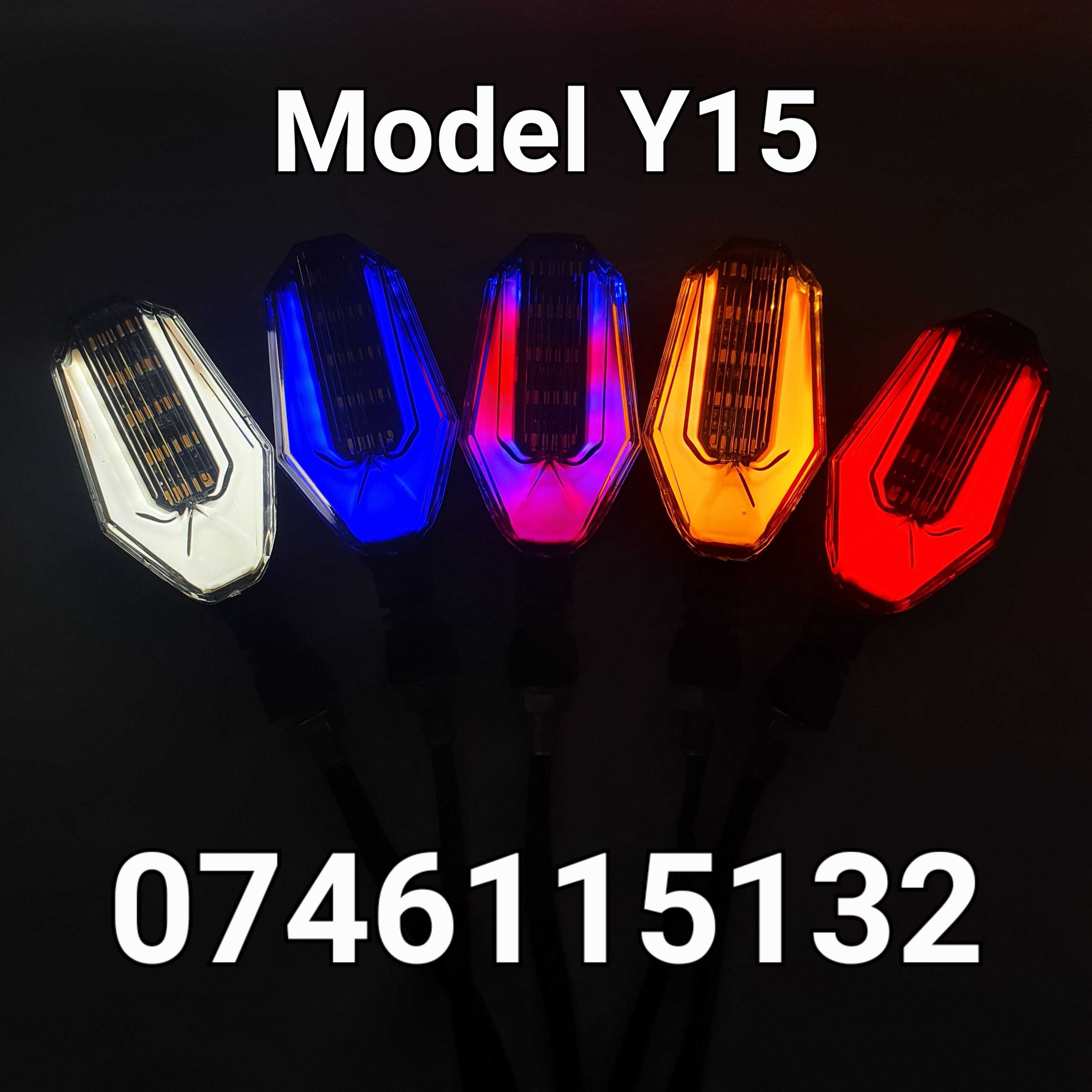 Atv Moto Motocicleta-Semnalizari-Semnalizare LED-Cu Pozitie-Frana-Y15