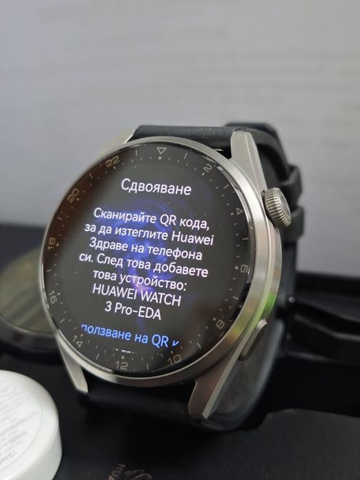 Мобилен смарт часовник HUAWEI WATCH 3 PRO eSIM