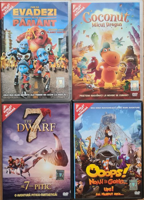 DVD-uri pentru copii (desene animate)