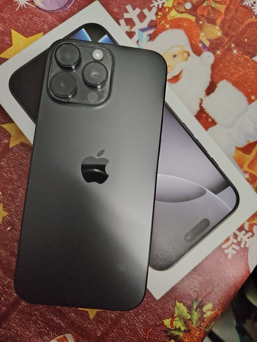 iPhone 16 pro max full box cu baterii 100 la 100 cu 256 gb