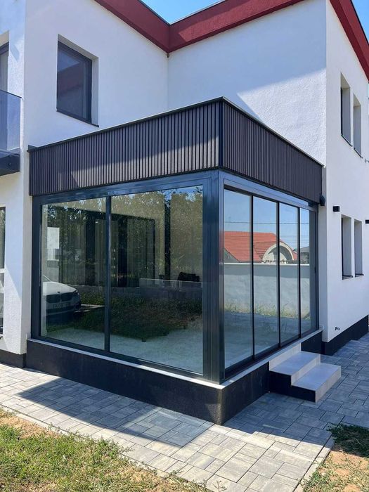 Balustrade inox sticlă porți garduri fier inox aluminiu terase metal