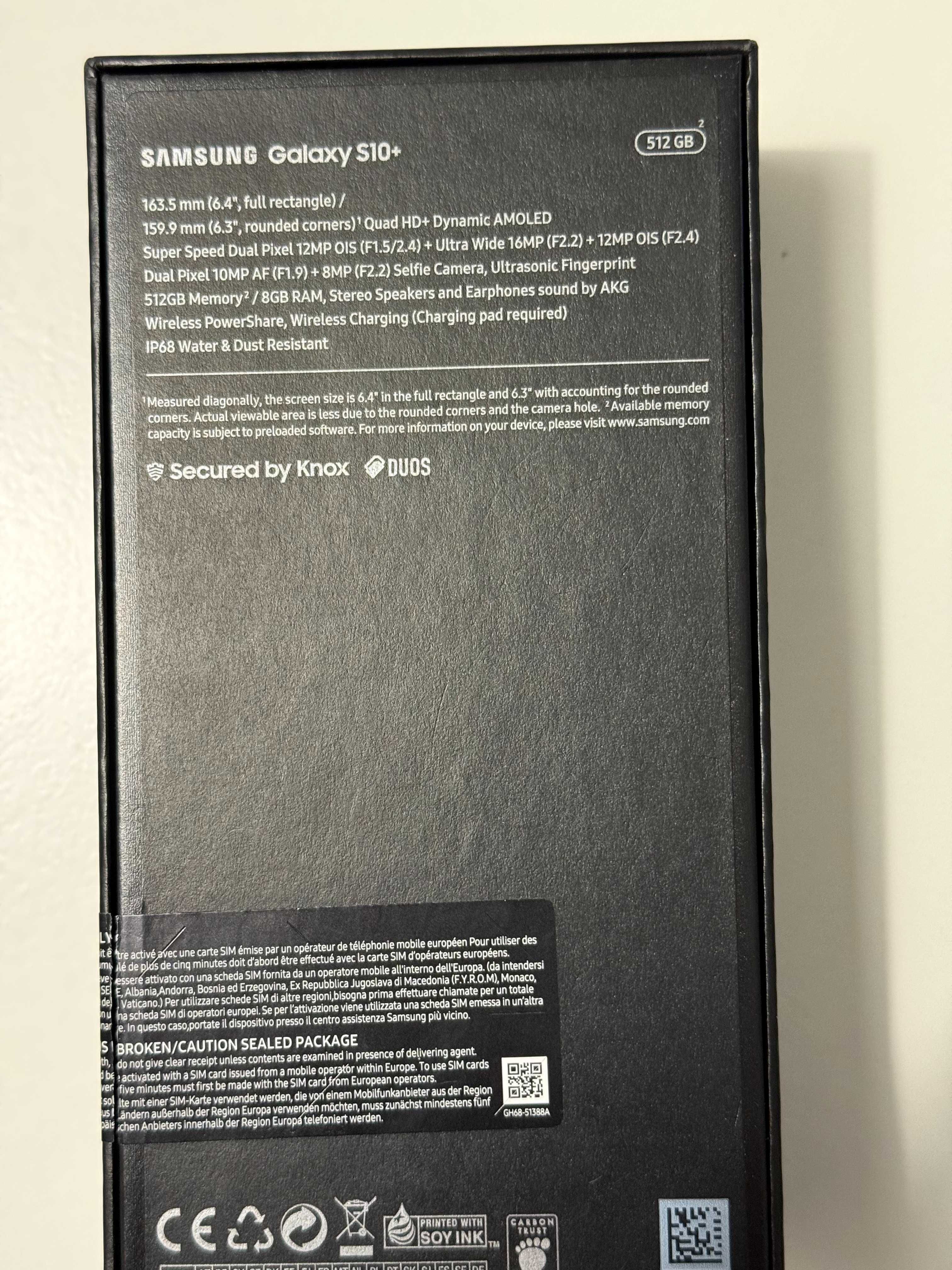 Отличен Samsung S10+/512GB