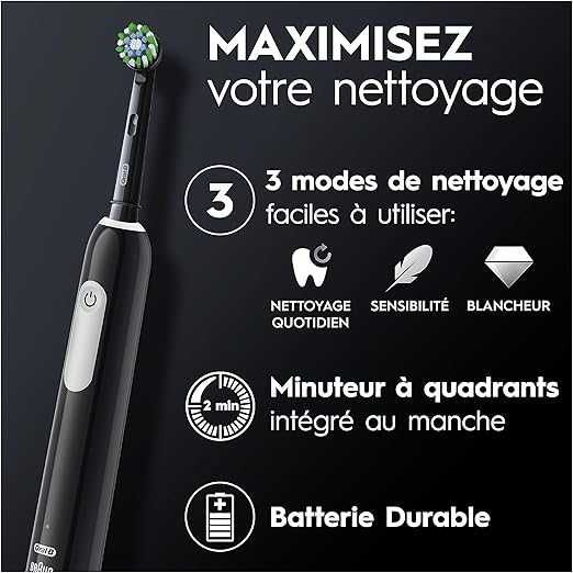 Електрическа четка за зъби  Oral-B Pro Series 1 Black