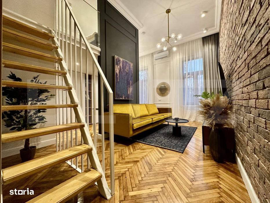 Afacere la cheie! Apartament tip loft, lux, 50 mp, Ultracentral
