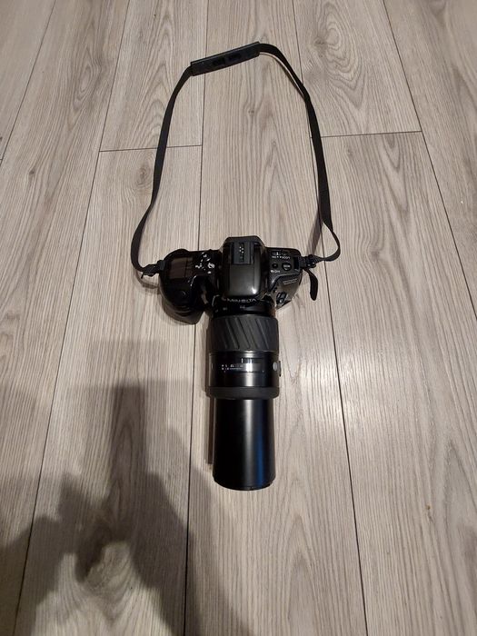 Aparat foto Minolta dynax 500si Obiectiv Minolta 70-210mm Soligor28-80