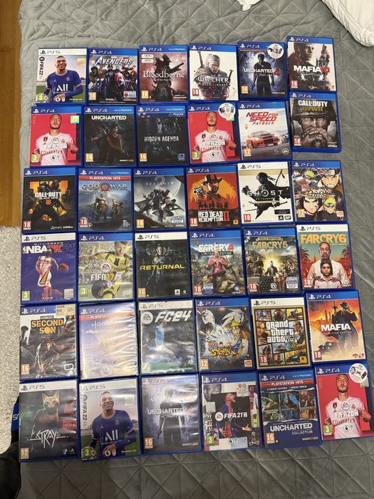 Комплект игри за PlayStation 4 и 5