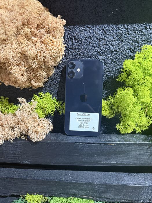 iPhone 12 mini 128gb Black Liber de retea/Fact+Garantie
