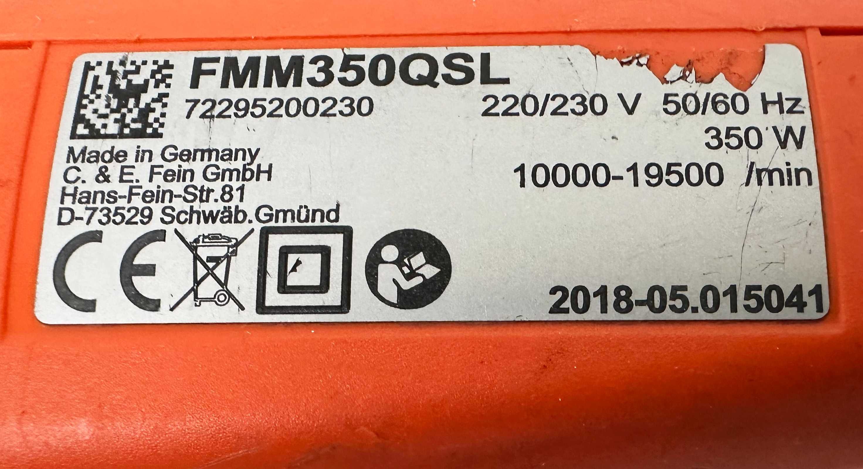 Fein FMM 350QSL - Мултифункционален инструмент
