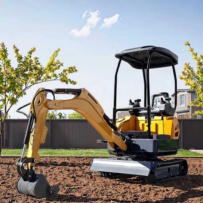 LEZUM Mini excavator pilot cu control electric hibrid Mini excavator