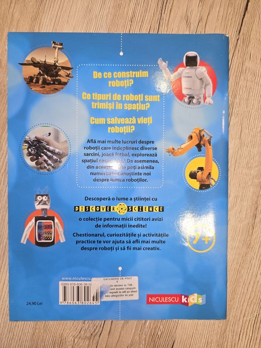 Set doua carti pentru pasionații de roboti