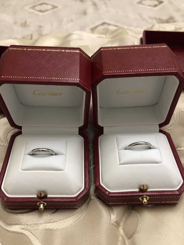 Два кольца Cartier оригинал. Срочно!