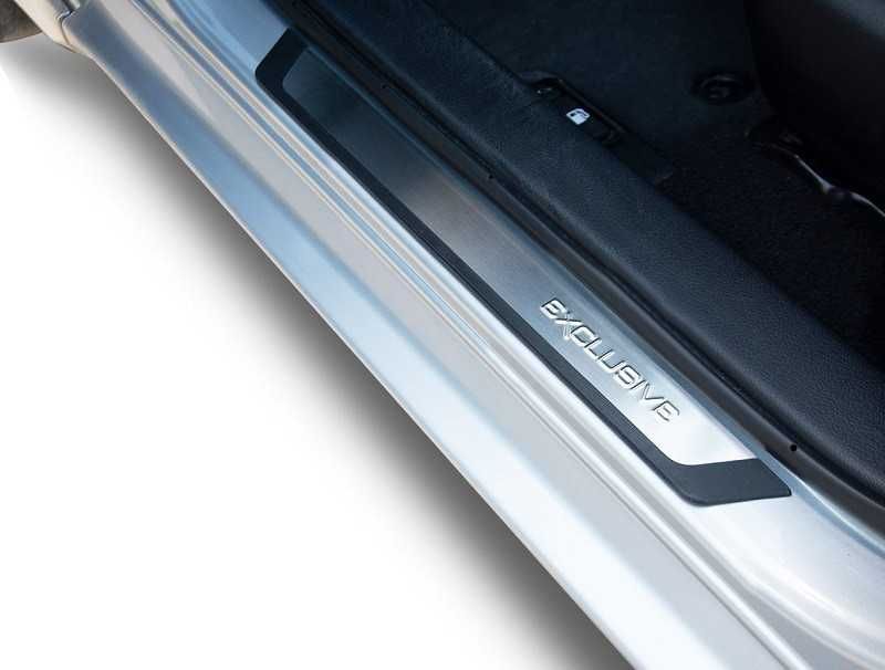 Cotiera auto Skoda Fabia II 2007-2014, negru, piele ecologica