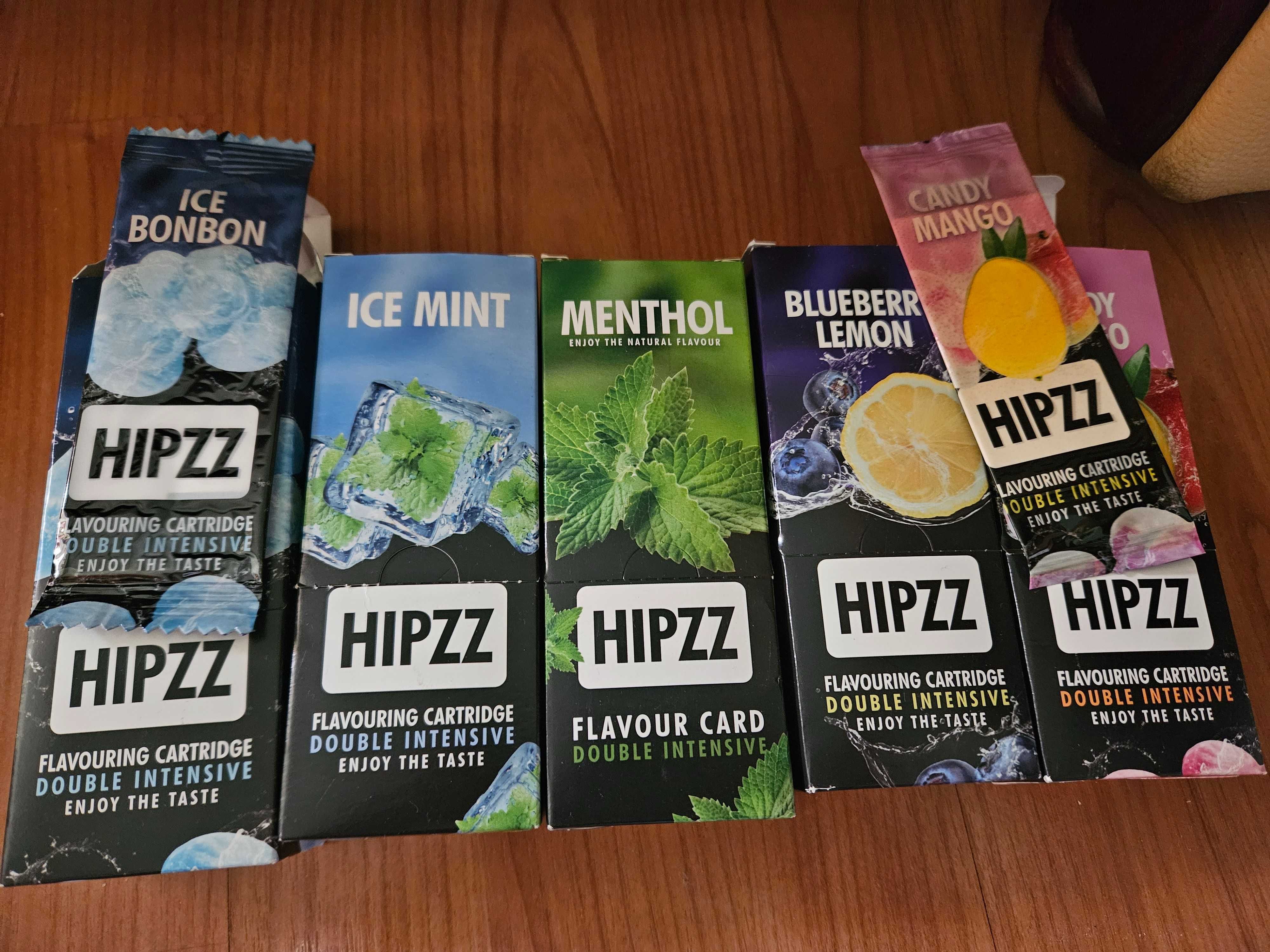 Set carduri aromatizante pentru tigari-Hipzz diferite arome