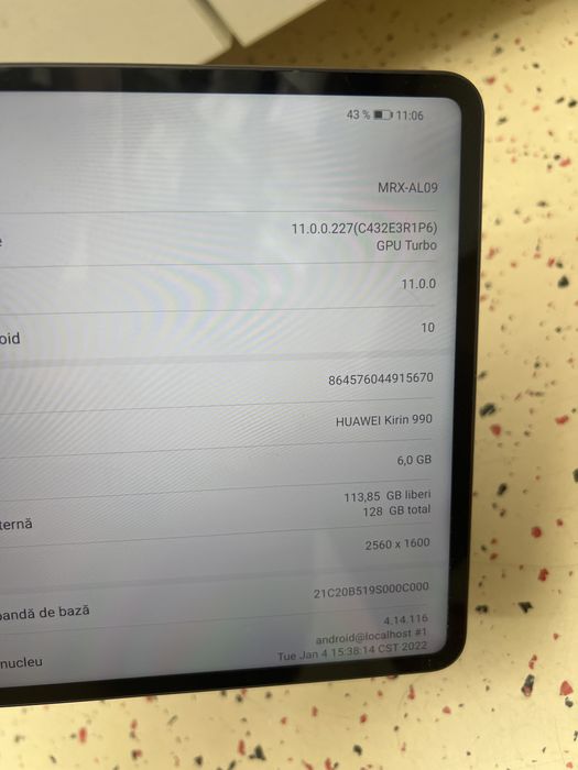 Tableta Huawei MatePro 10