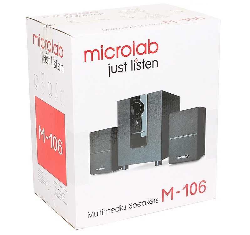 Колонки Microlab M-106 10W —  Новый, Запечатенный с Гарантией | DEALER