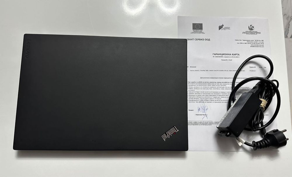 Лаптоп Lenovo ThinkPad T480!