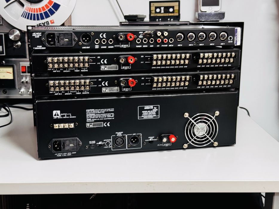 Sistem distribuție audio profesional Inter-M PA-9312,PS-9116,PP-9113