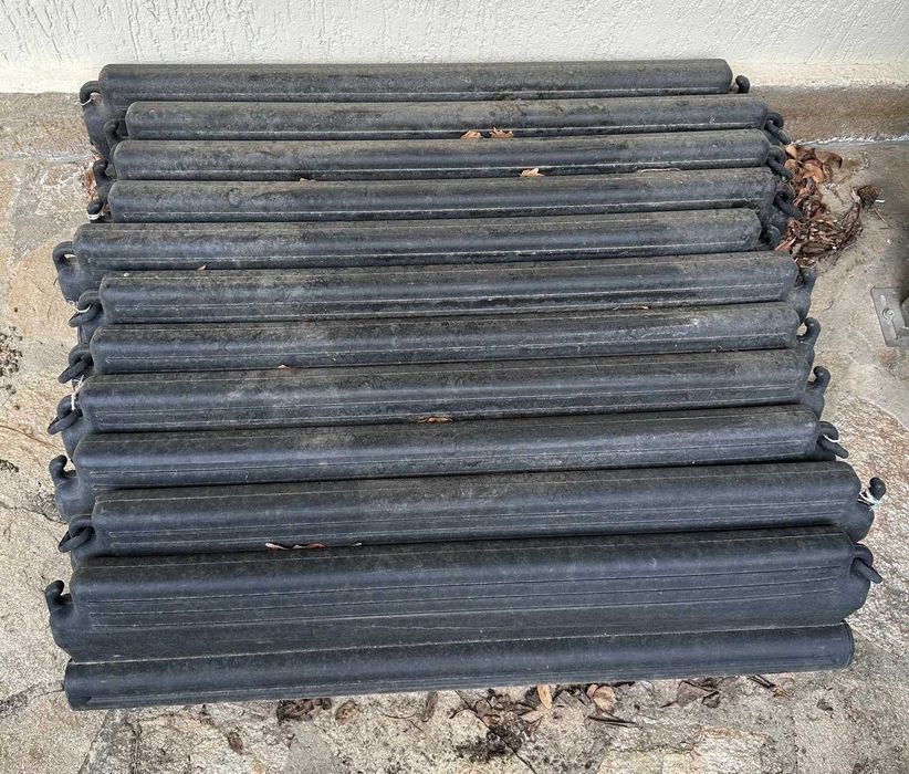 12 бр. Поплавъци - 100 см всеки / Флотадори за зазимяване на басейн