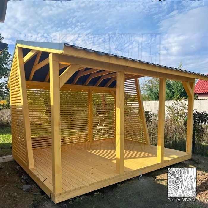 Executam foișoare și terase din lemn