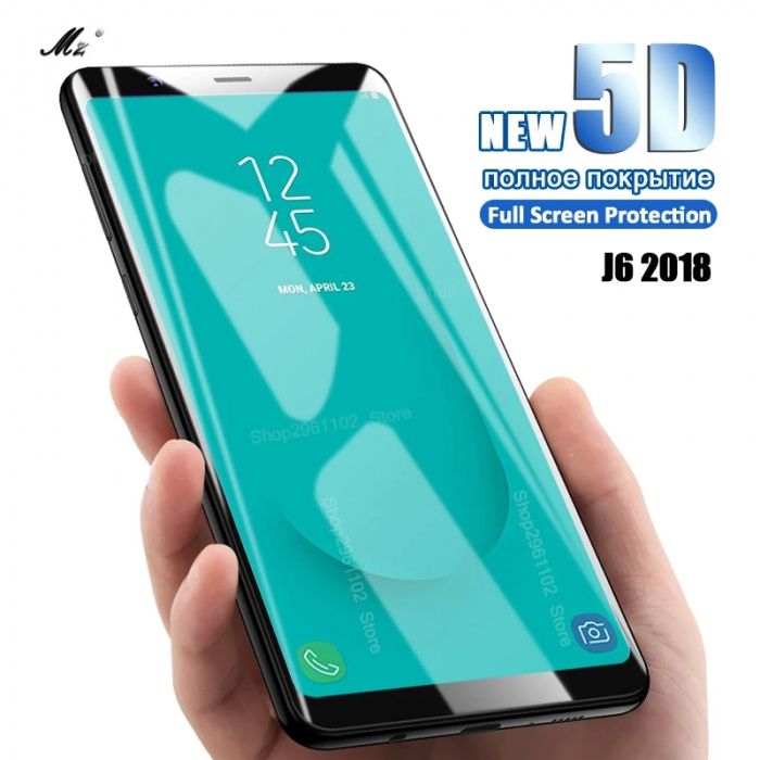 Folie sticla securizata  pt. Samsung 5D A6 / A6 Plus / A8 2018/ A8 Plu
