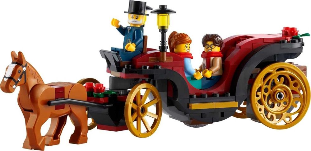 НОВО LEGO Christmas 40603 - Wintertime Carriage Ride