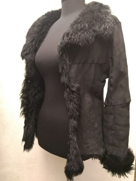 Палто от агнешка кожа