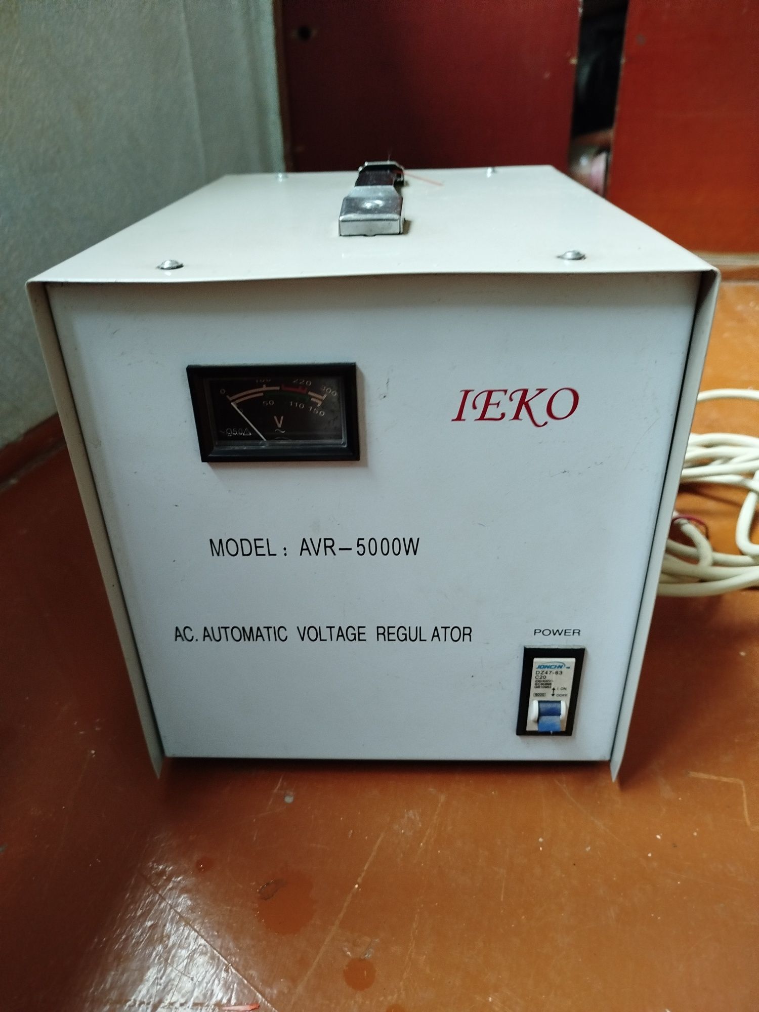 Продается стабилизатор ΙΕΚΟ
MODEL AVR-5000W
AC. AUTOMATIC V