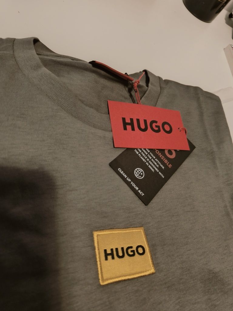 Tricou Hugo Boss Gri L