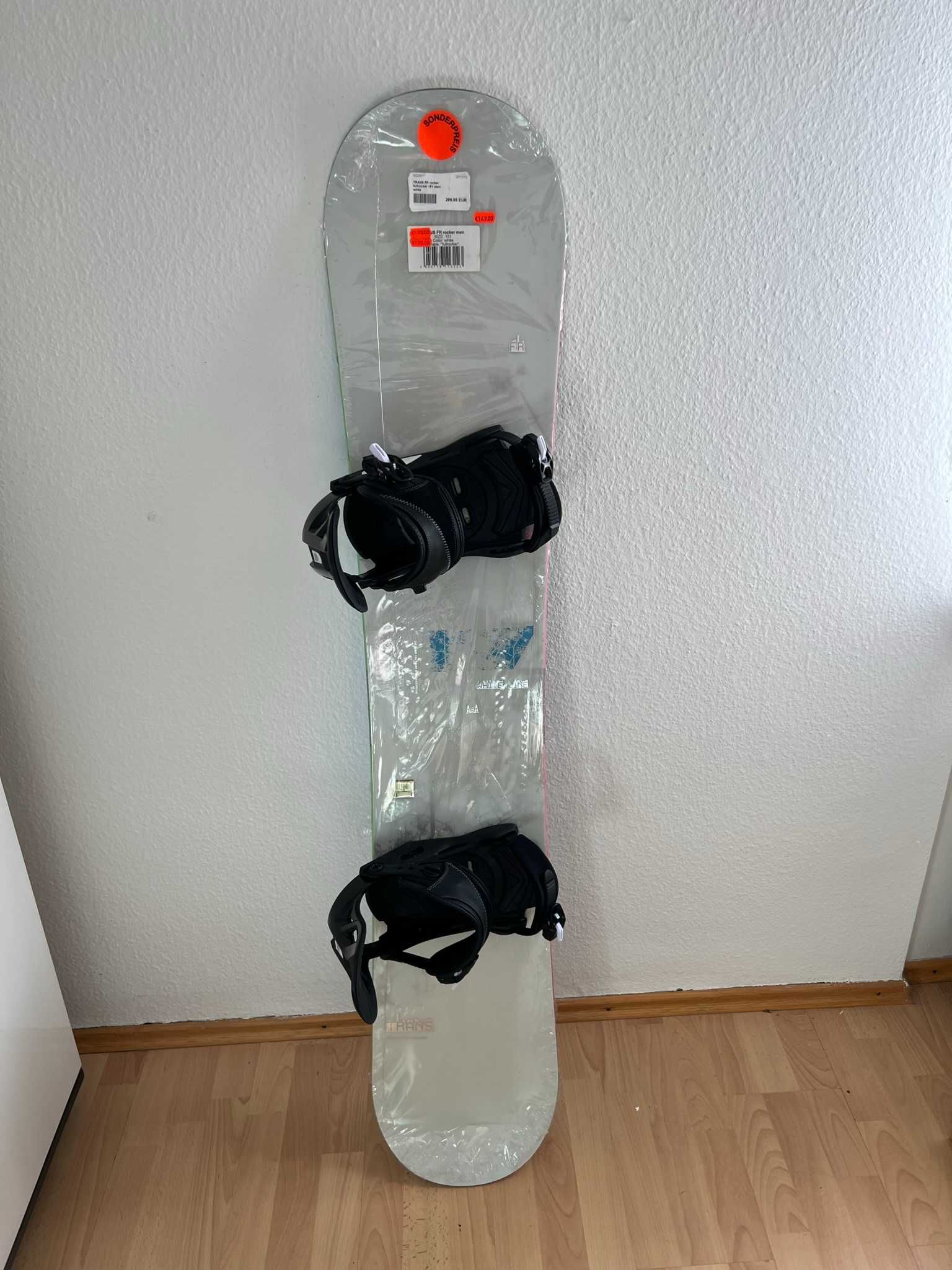 Placa snowboard NOUA Trans White Line Rocker 151cm +legaturi NOI Head