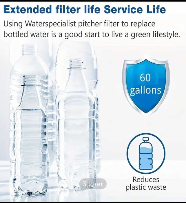 6-шт. Стандартные сменные фильтры для воды.