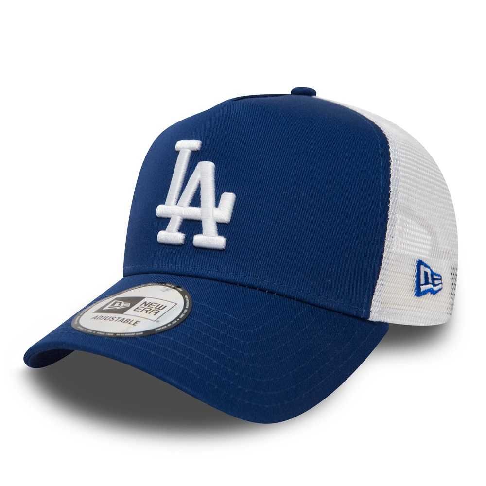 Sapca New Era clean trucker los angeles dodgers albastru