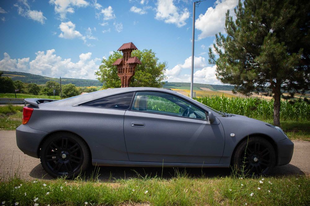 Celica GT, restaurata in 2022, Raptor gri, tinuta doar in garaj