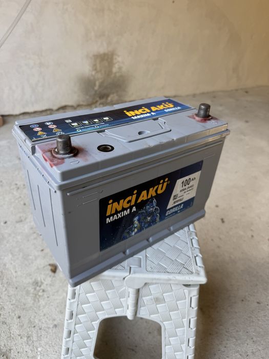 Продавам акумулатор Inci Akü 100 Ah (830 A) – за Toyota Prado 150