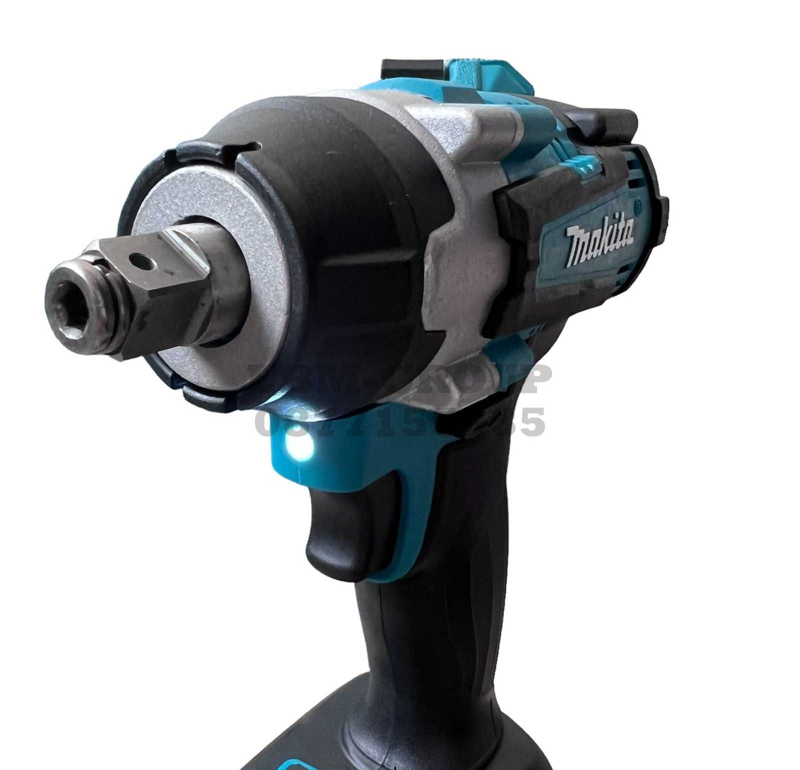 Акумулаторен БЕЗЧЕТКОВ Гайковерт Makita 36v 8ah Макита 35 части