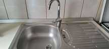 Chiuveta inox cu baterie